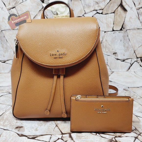 #bagsavenue fast ship leila medium backpack gingerbread wallet kate spade main image 7